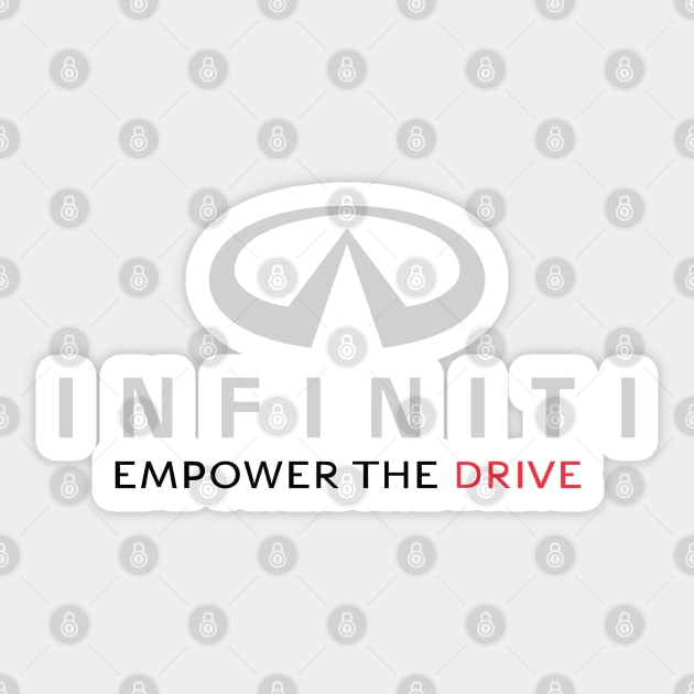 INFINITI Empower The Drive Sticker by Side Hustle